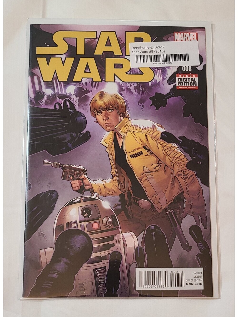 Star Wars #8 Marvel Comics Oct 2015 Showdown On The Smuggler's Moon Skywalker NM